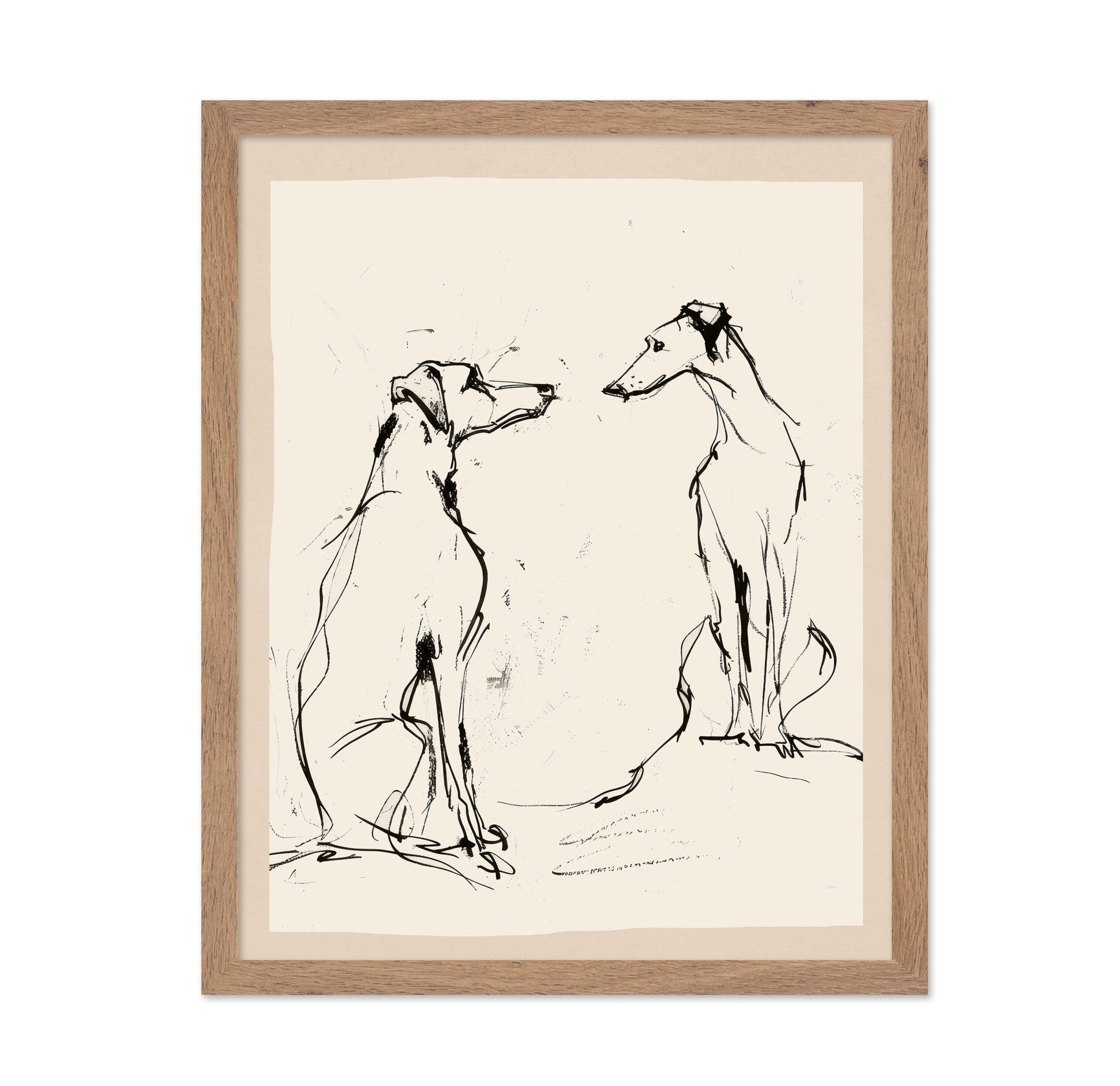 Minimal Dog Sketch