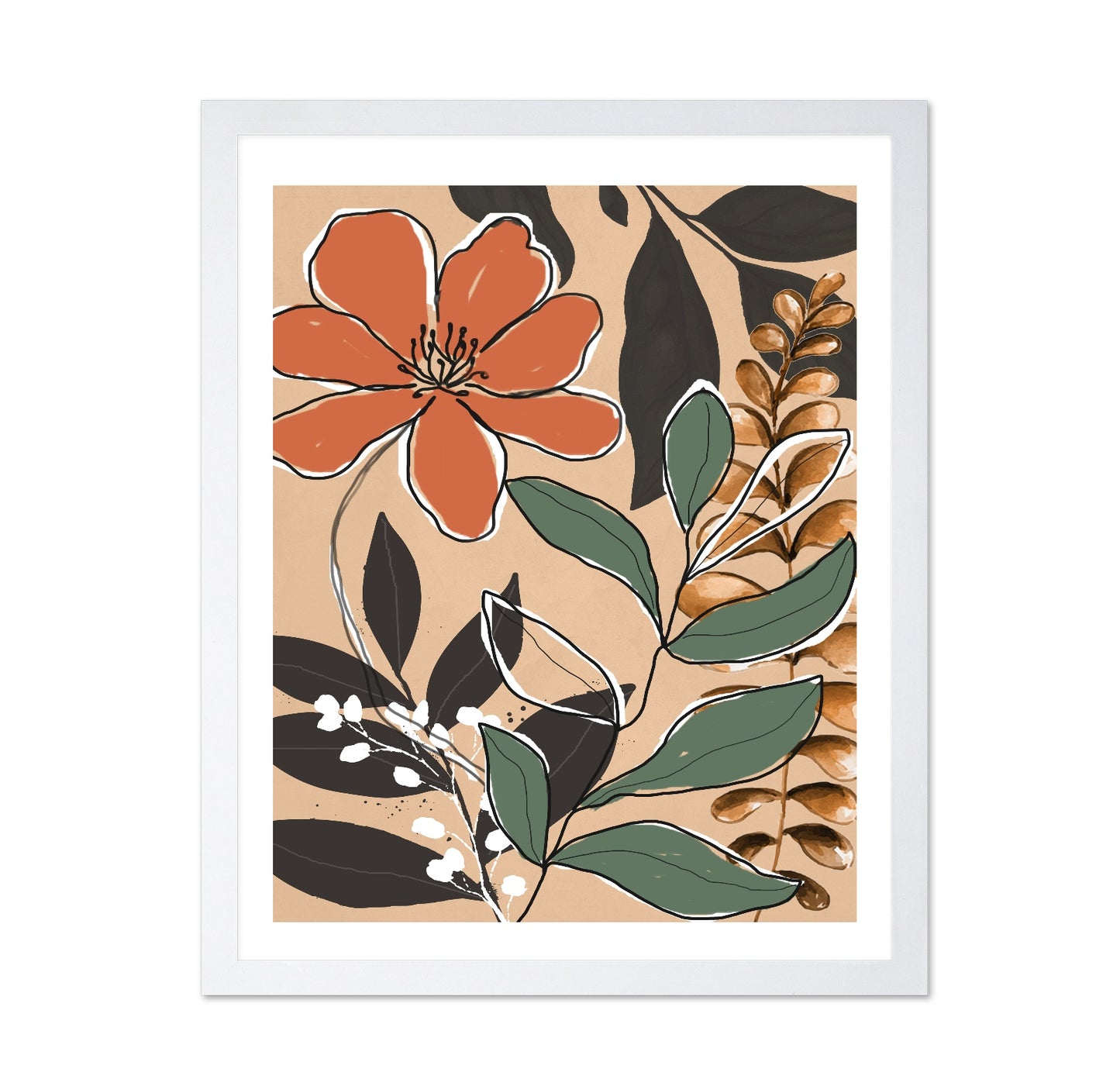Autumn Botanical Bloom