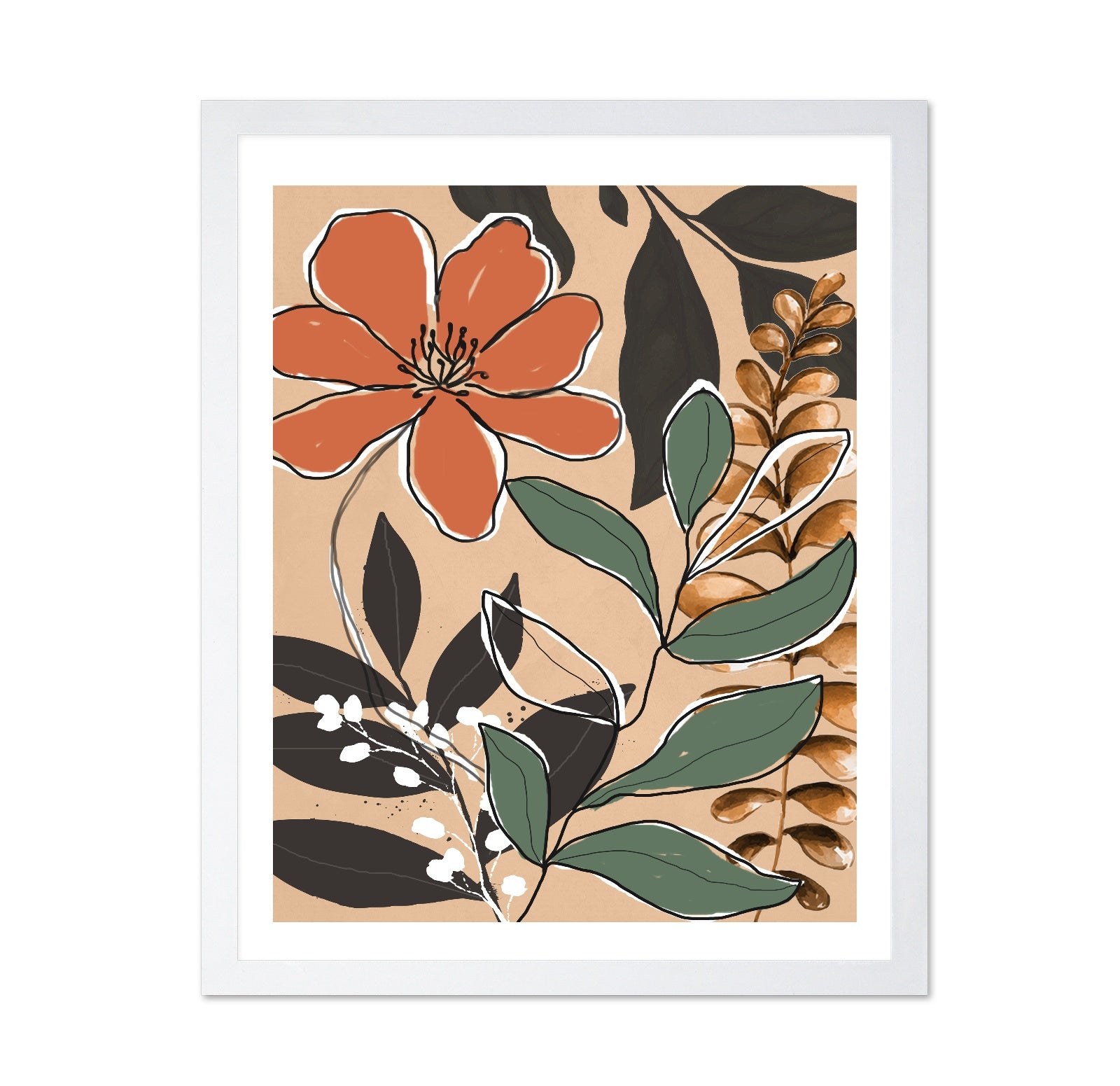 Autumn Botanical Bloom
