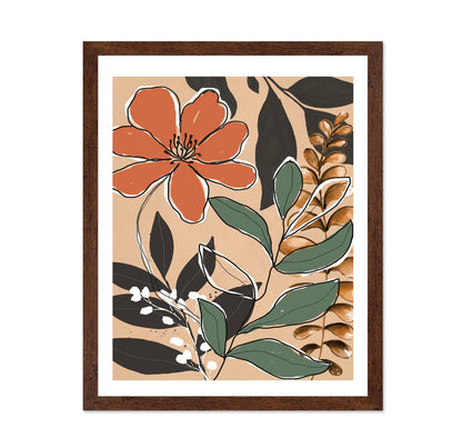 Autumn Botanical Bloom