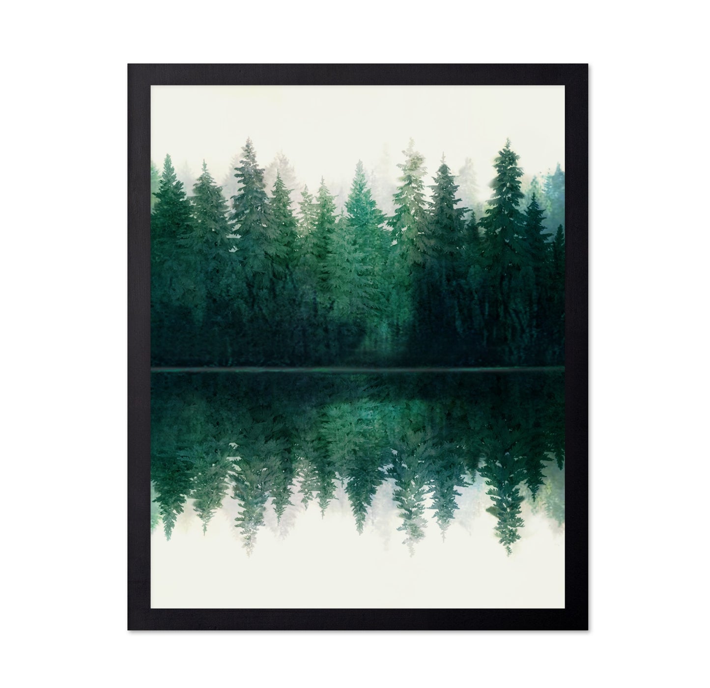 Forest Reflection Calm No1