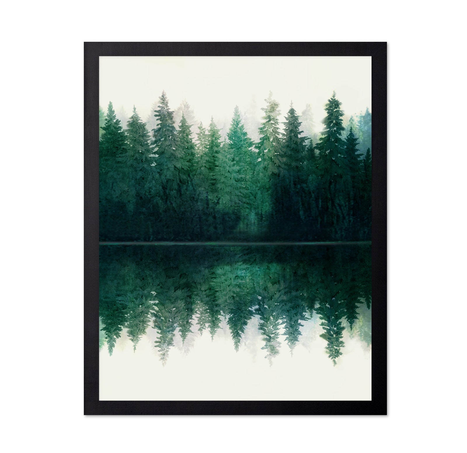 Forest Reflection Calm No1
