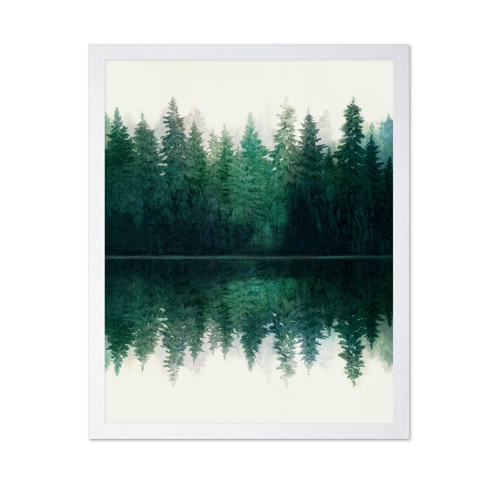 Forest Reflection Calm No1