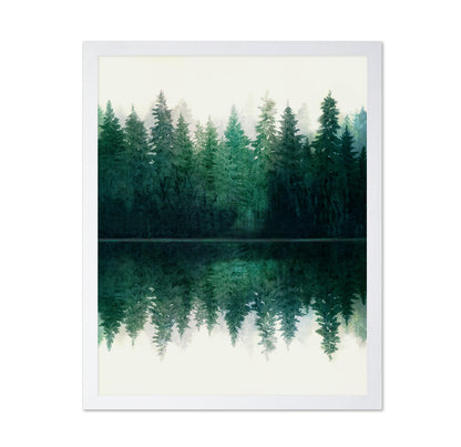 Forest Reflection Calm No1