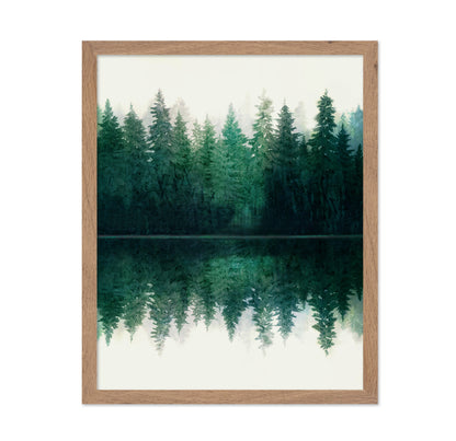 Forest Reflection Calm No1