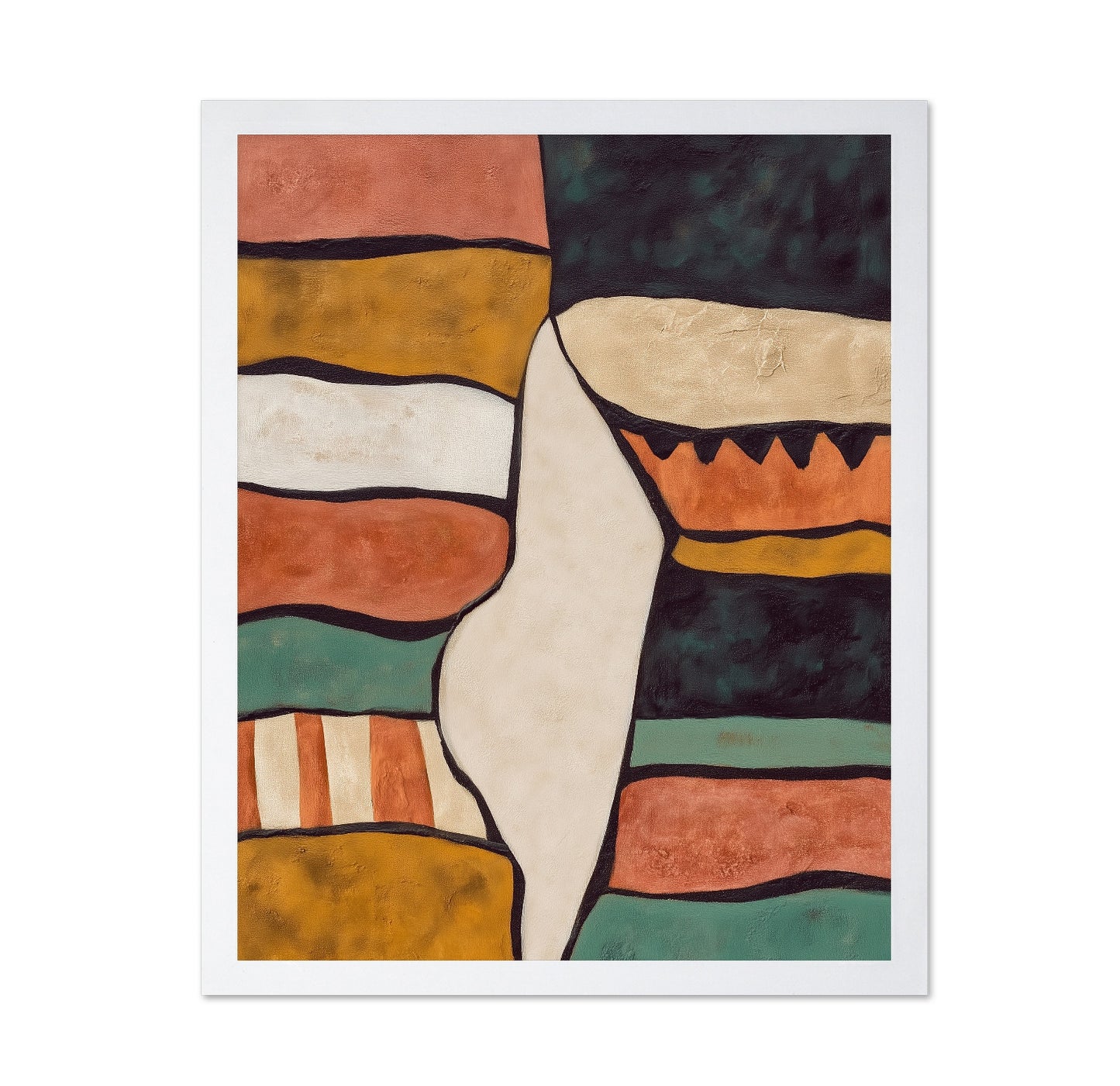 Earth Tone Mosaic