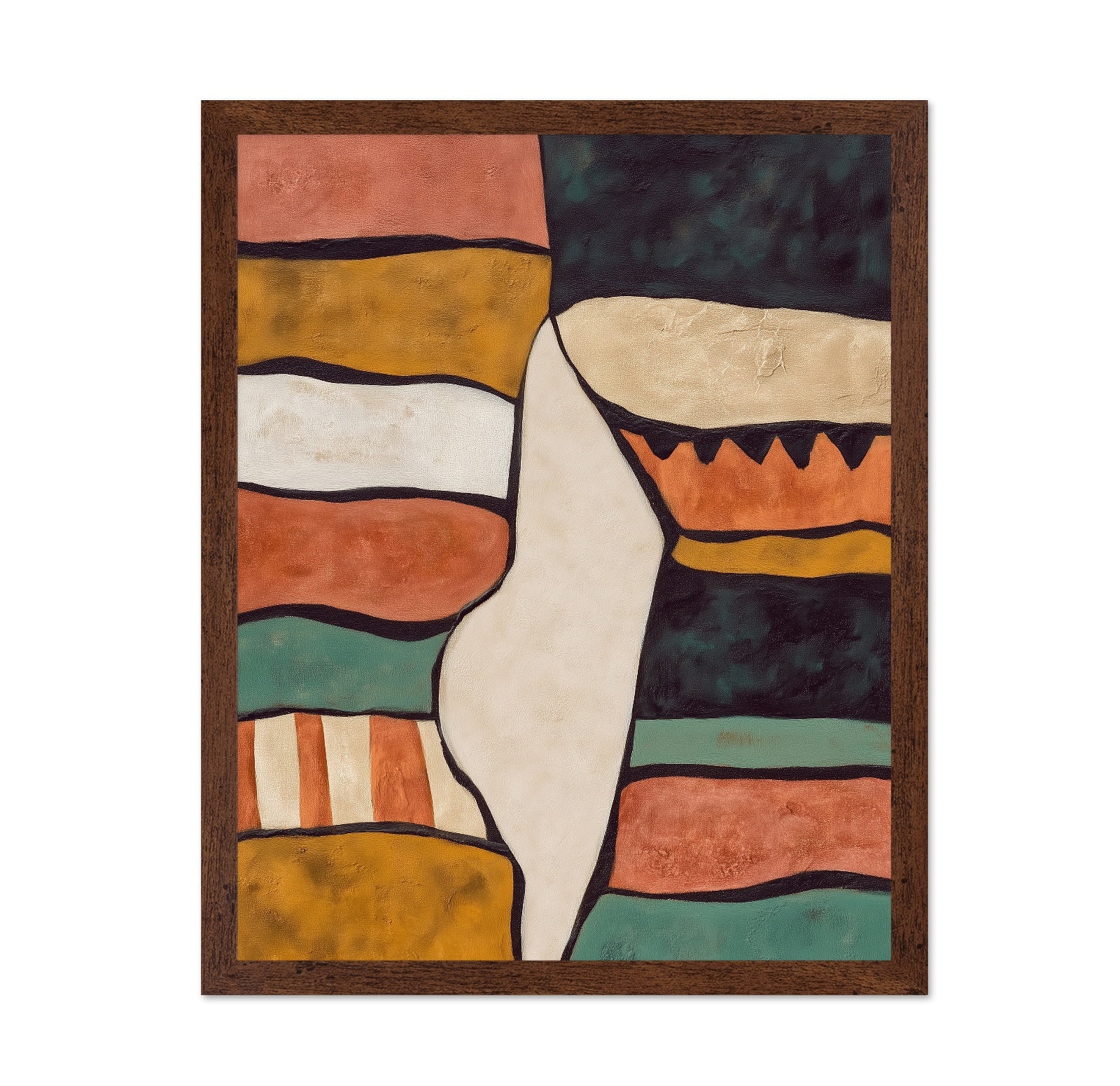 Earth Tone Mosaic