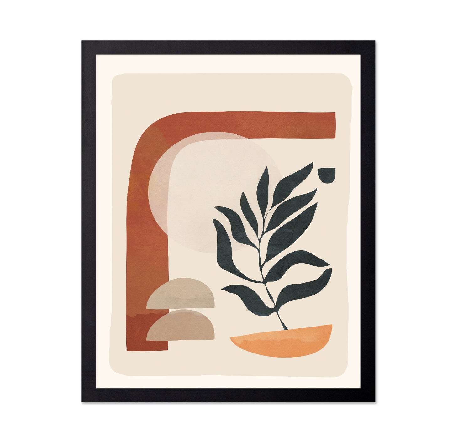Earthy Leaf Arch
