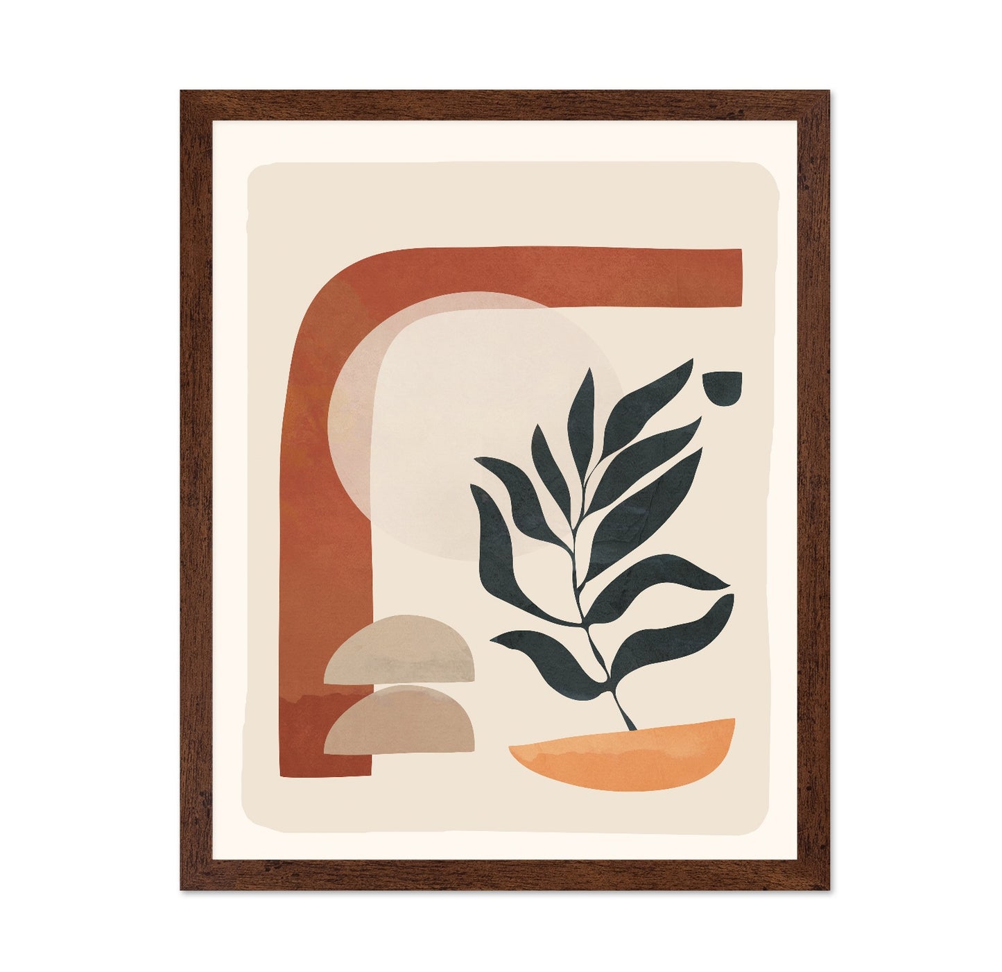 Earthy Leaf Arch