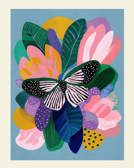 Butterfly Bloom Burst