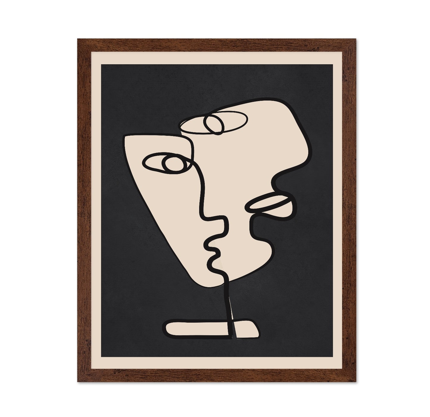 Abstract Face Line No1