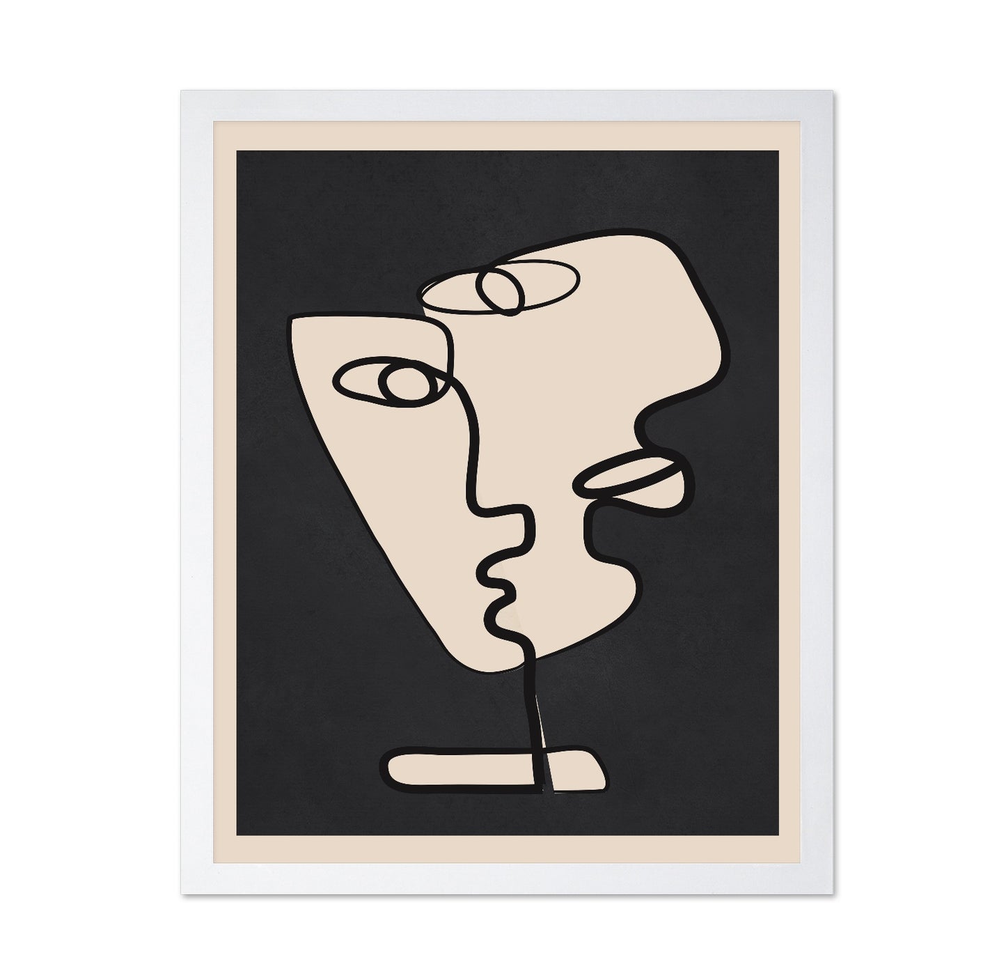 Abstract Face Line No1