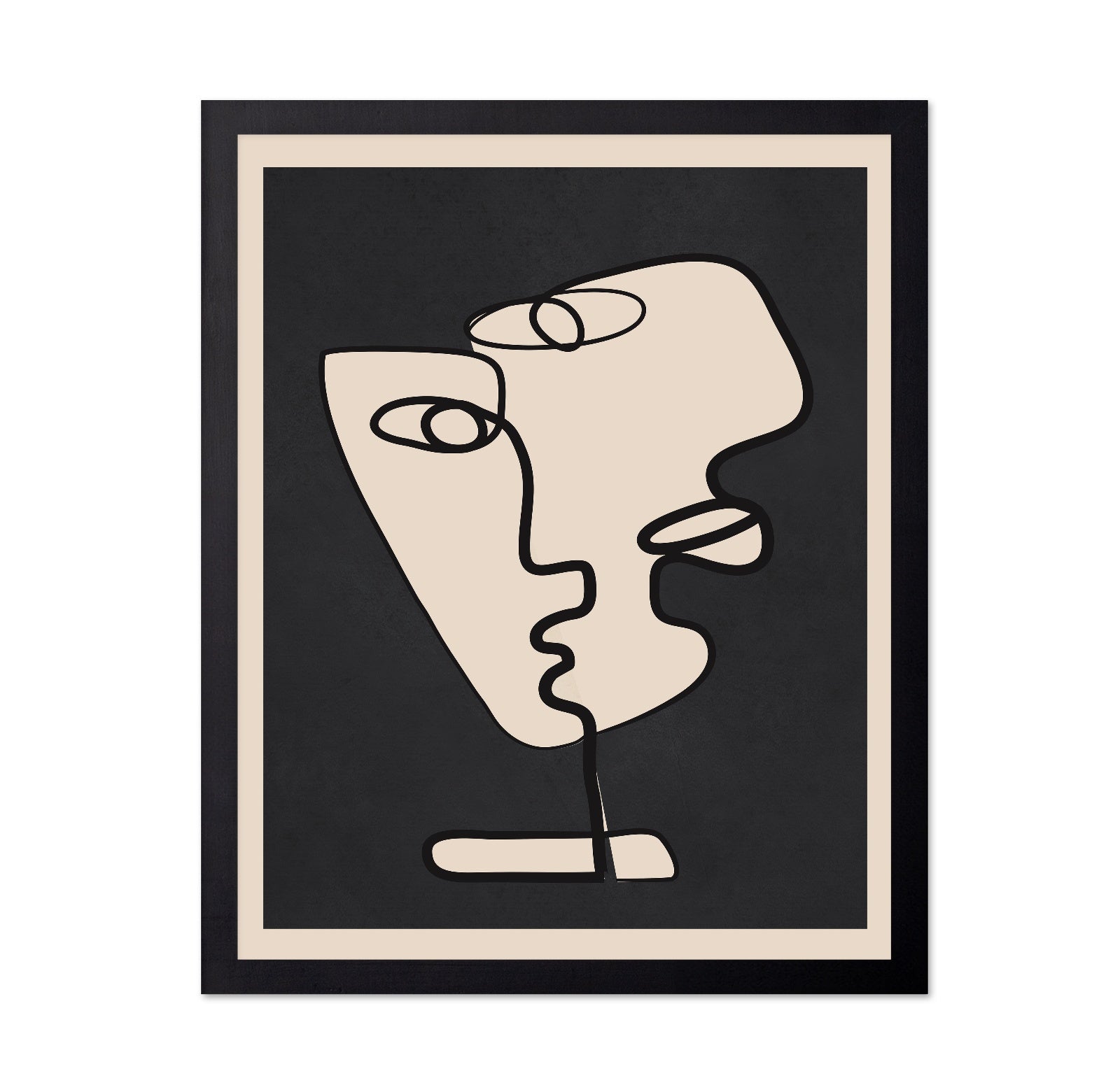 Abstract Face Line No1