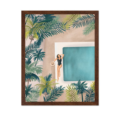 Poolside Palm Escape