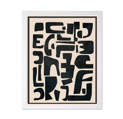 Bold Black Abstract