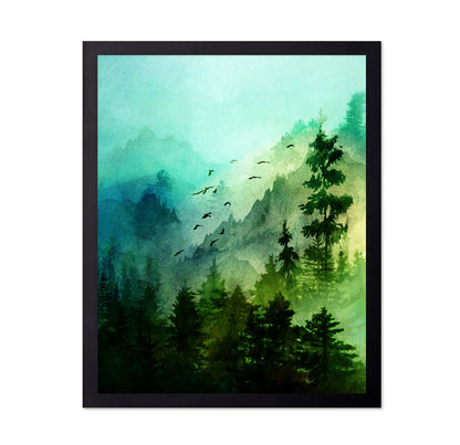 Misty Forest Peaks