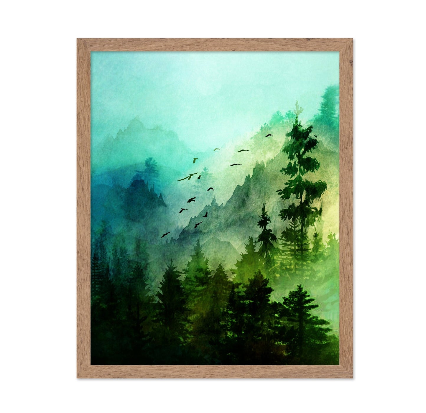 Misty Forest Peaks