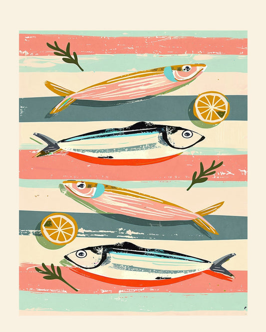 Colorful Fish Pattern No2