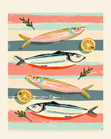 Colorful Fish Pattern No2