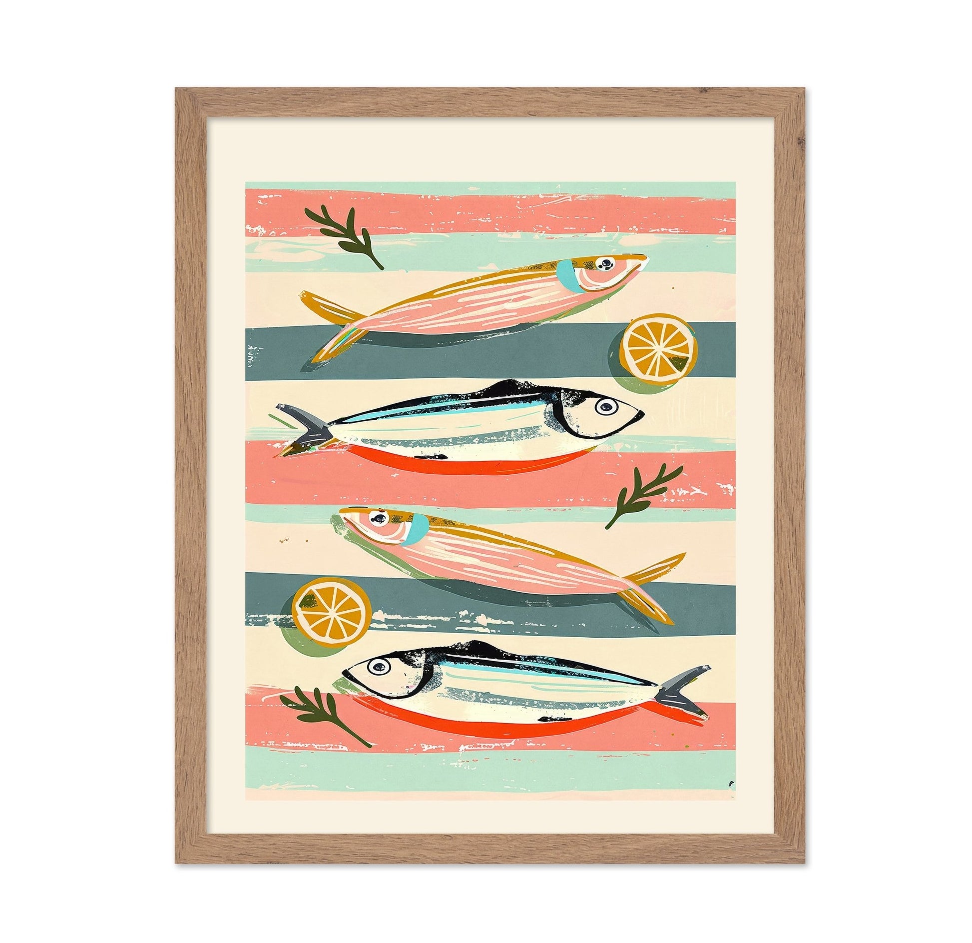 Colorful Fish Pattern No2