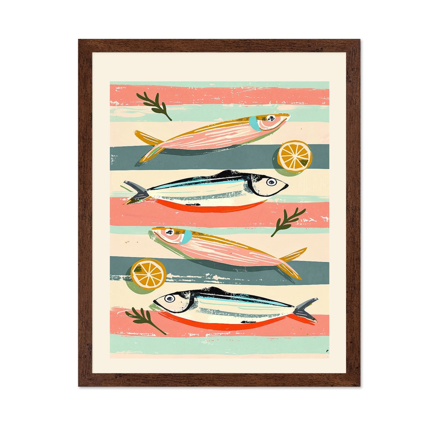 Colorful Fish Pattern No2