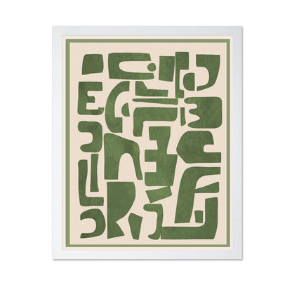 Green Block Pattern