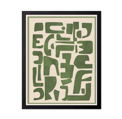 Green Block Pattern