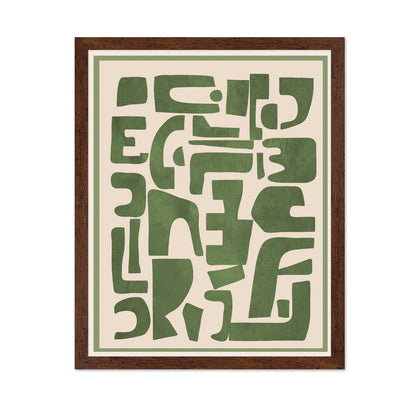 Green Block Pattern