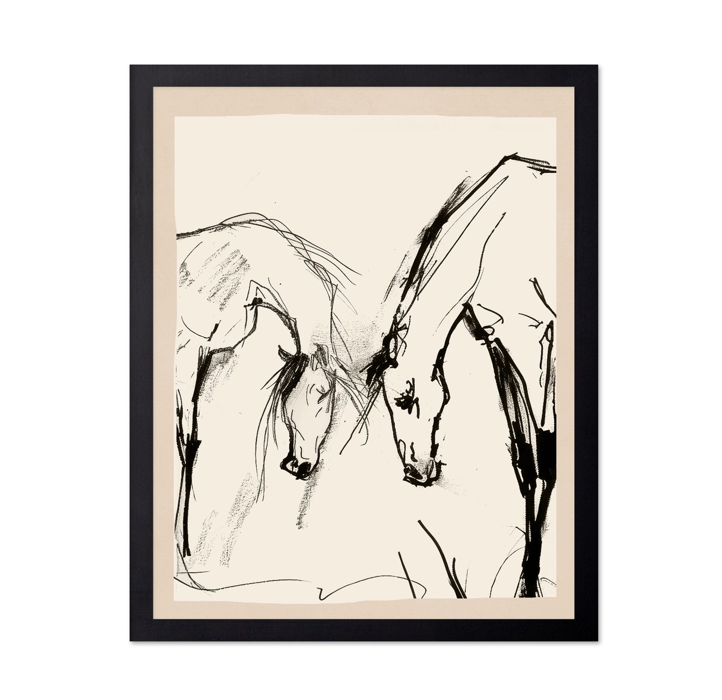Abstract Horse Sketch
