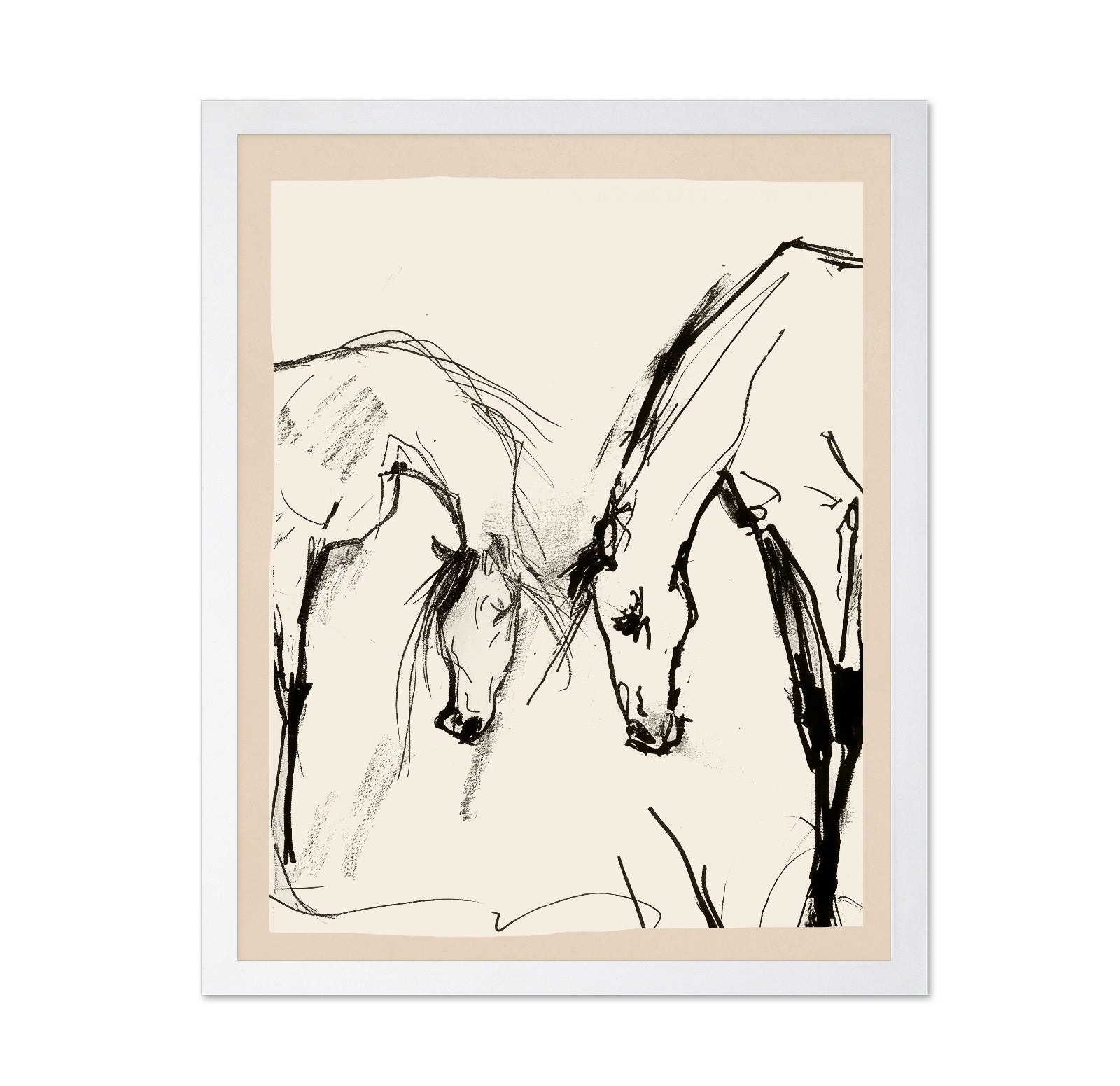 Abstract Horse Sketch