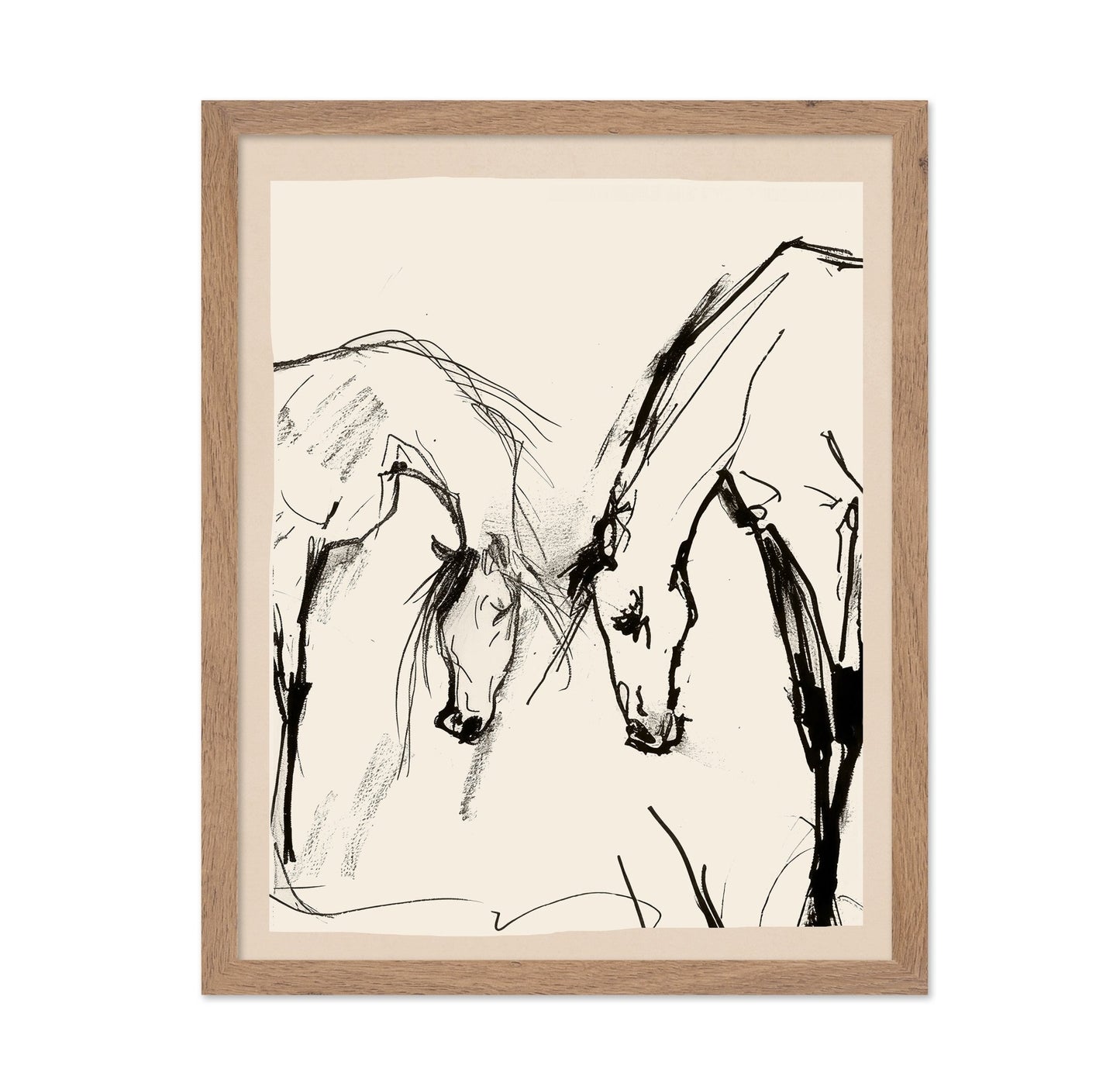 Abstract Horse Sketch