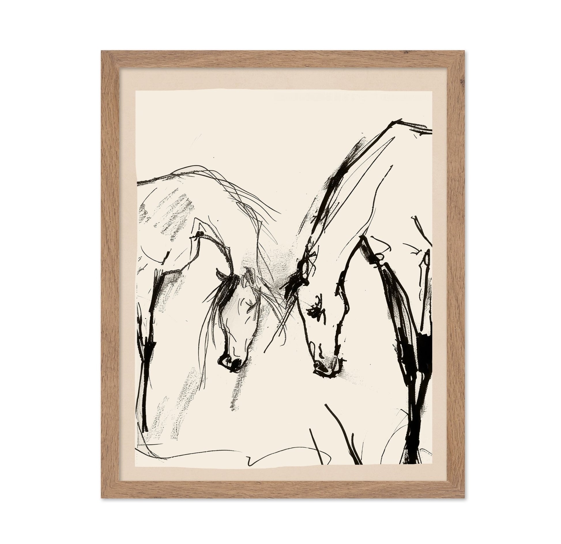 Abstract Horse Sketch