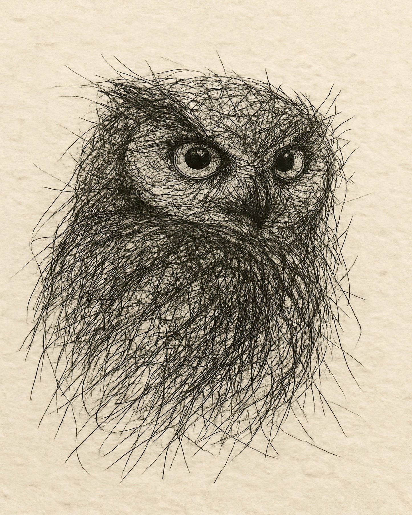 Little Owl Sketch