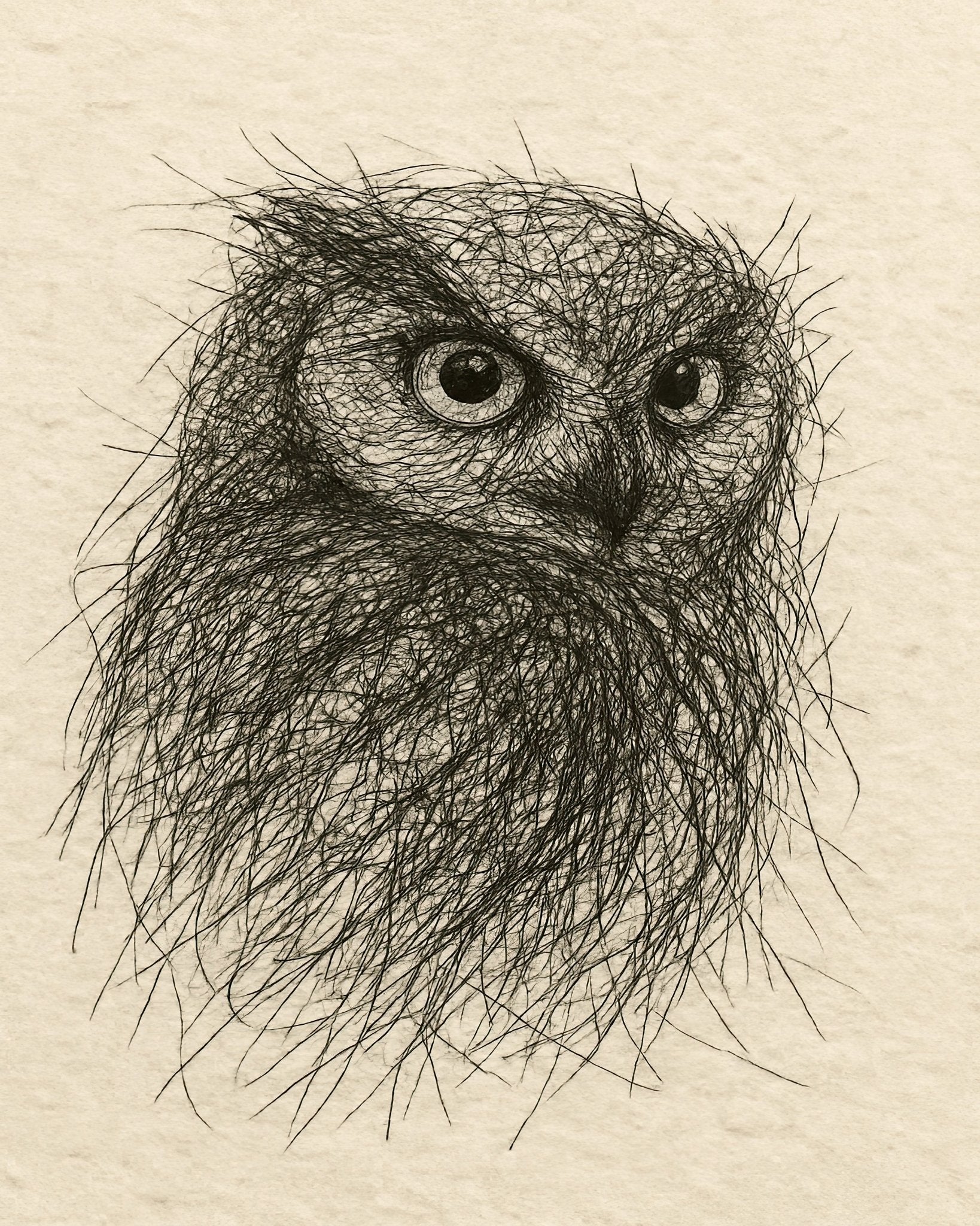 Little Owl Sketch