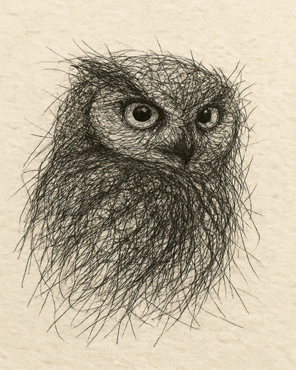 Little Owl Sketch