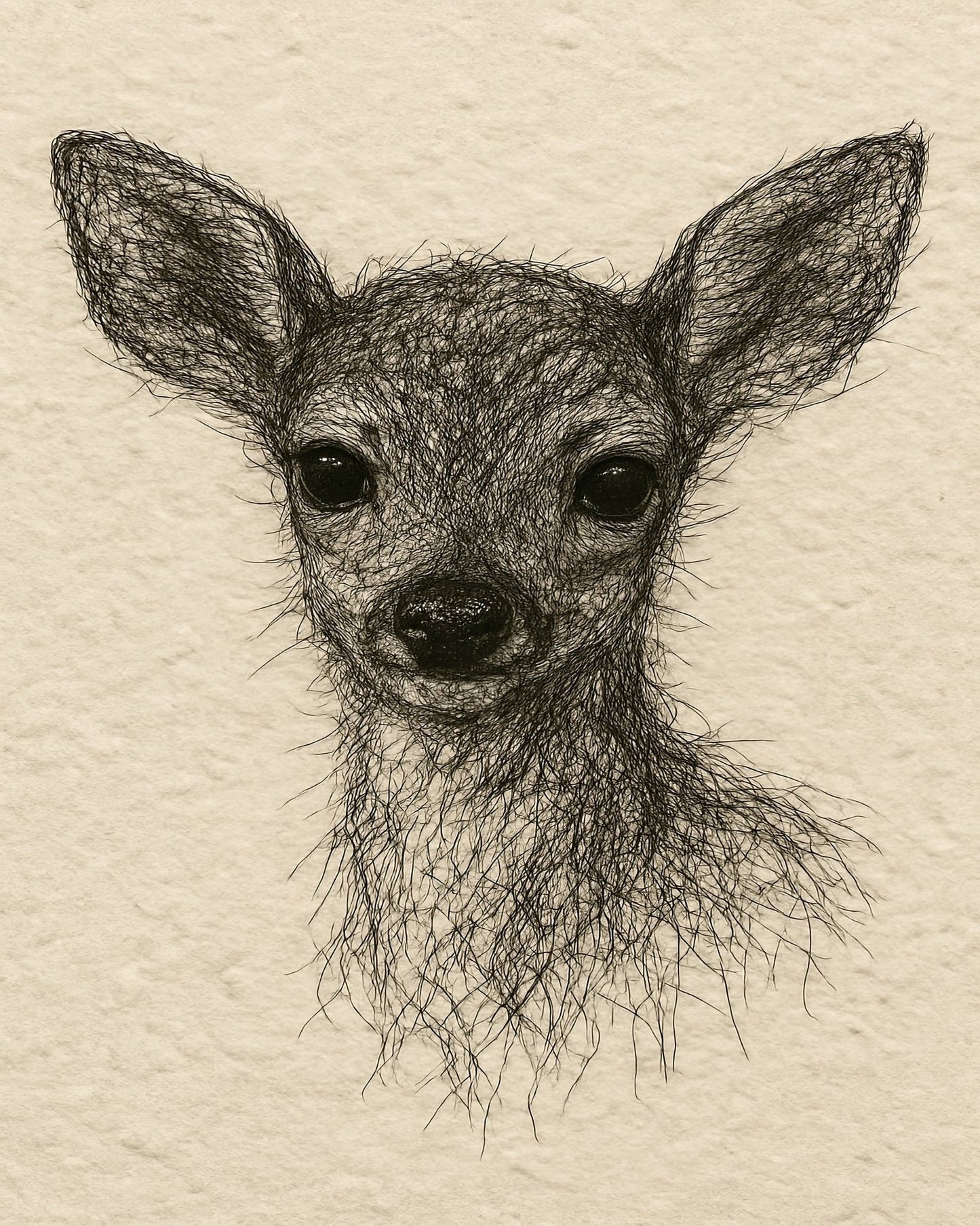 Baby Deer Portrait No2