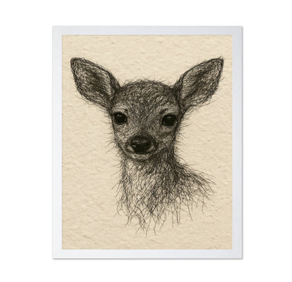 Baby Deer Portrait No2