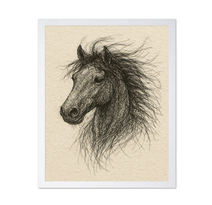 Horse Head Sketch