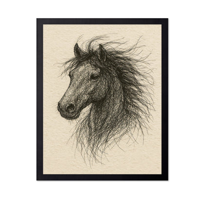 Horse Head Sketch