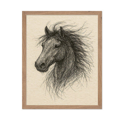 Horse Head Sketch