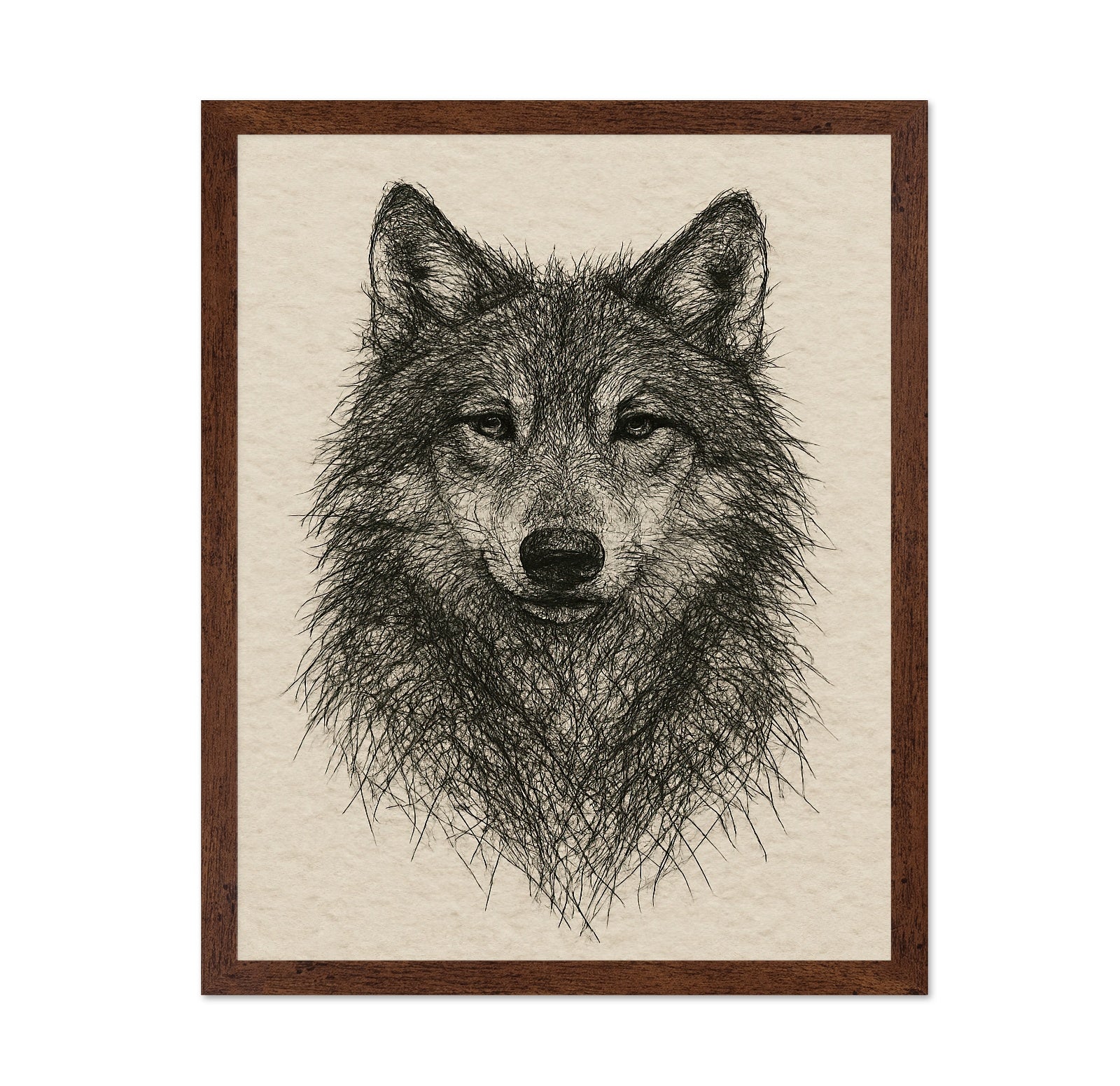 Wild Wolf Portrait