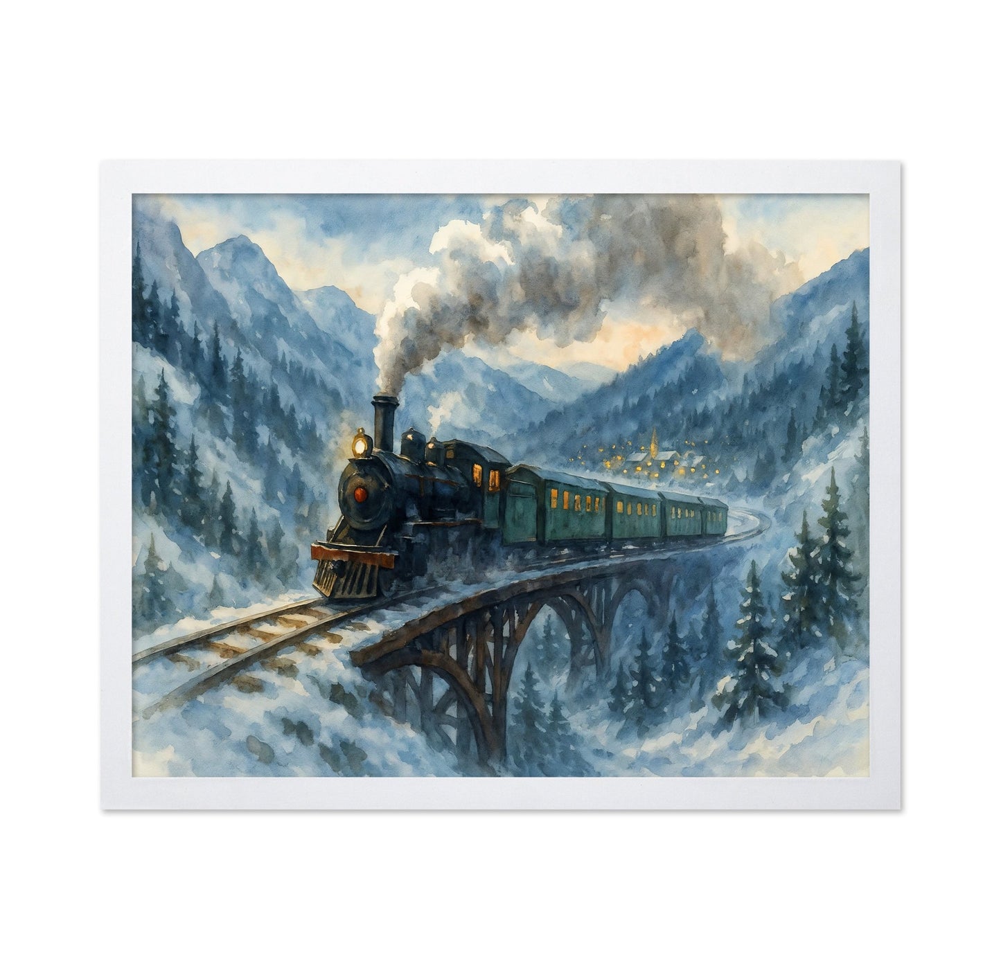 Mountain Train Journey
