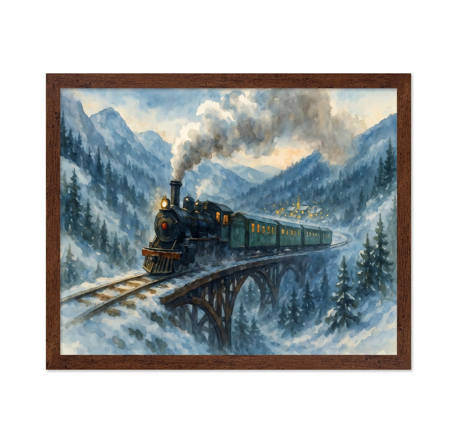 Mountain Train Journey
