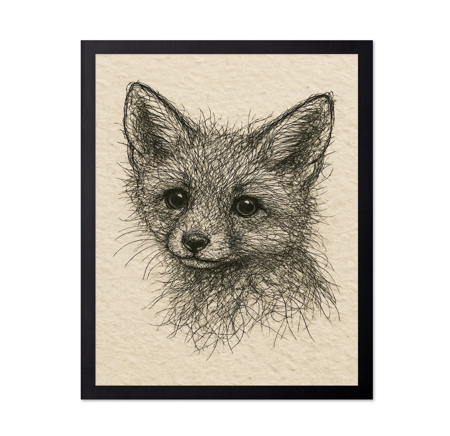 Curious Fox Face
