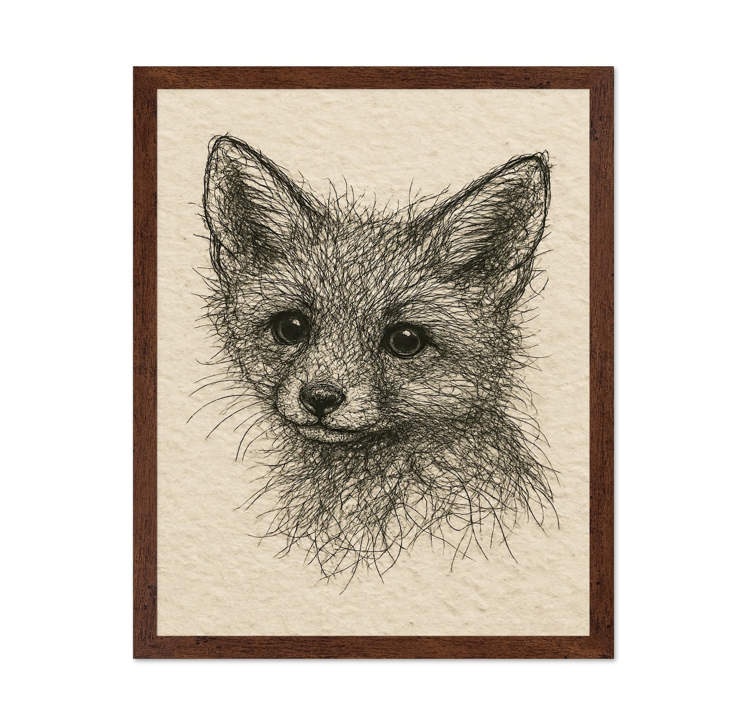 Curious Fox Face