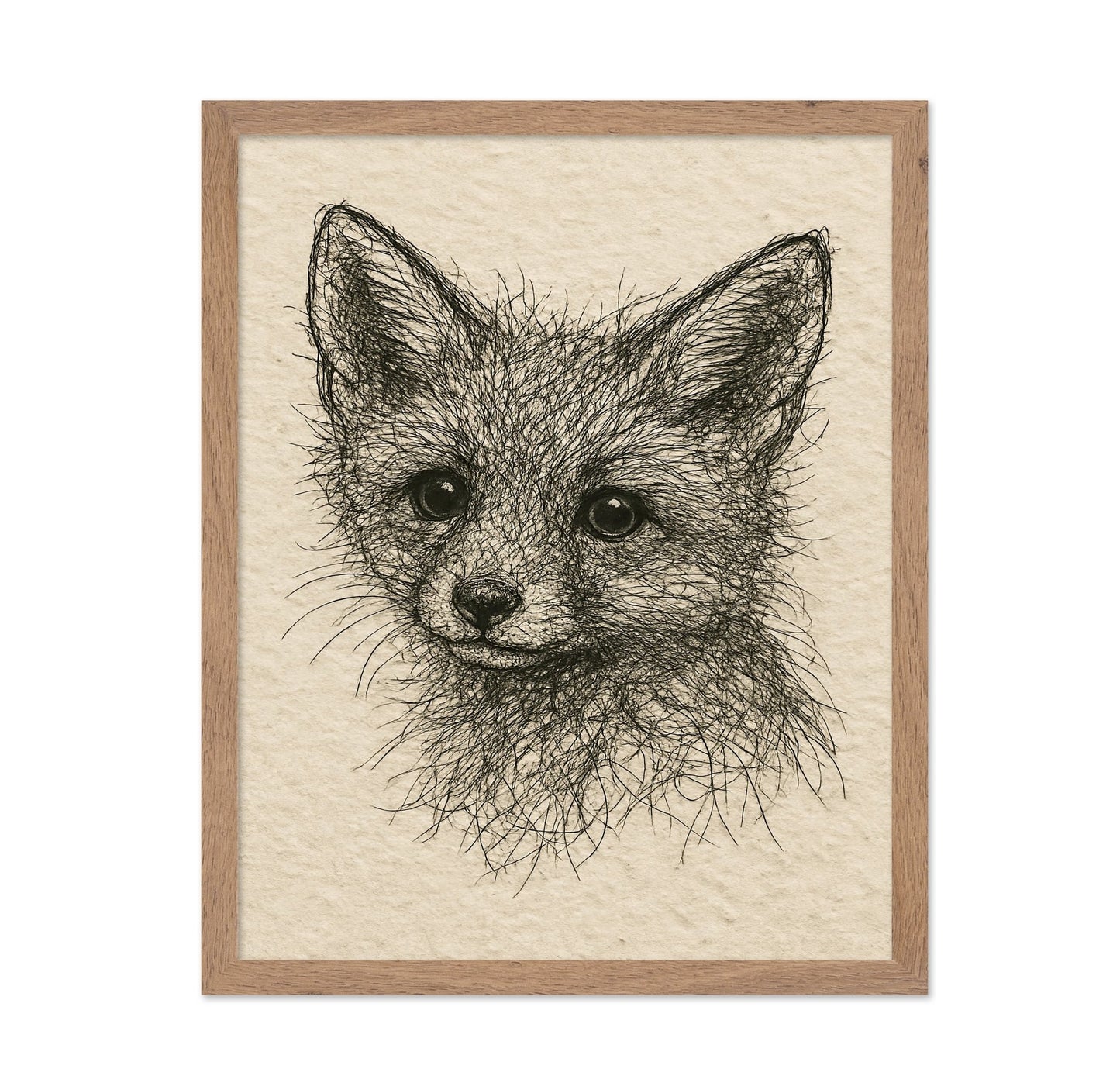 Curious Fox Face