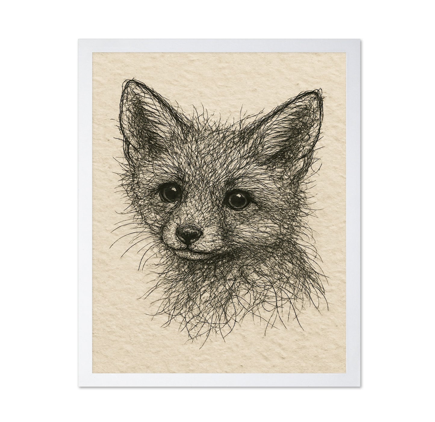 Curious Fox Face