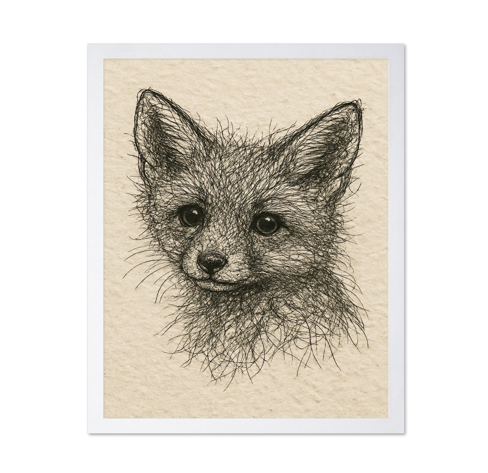Curious Fox Face