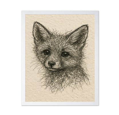 Curious Fox Face