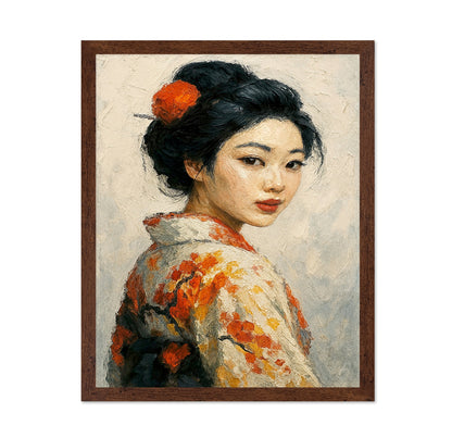 Elegant Kimono Portrait
